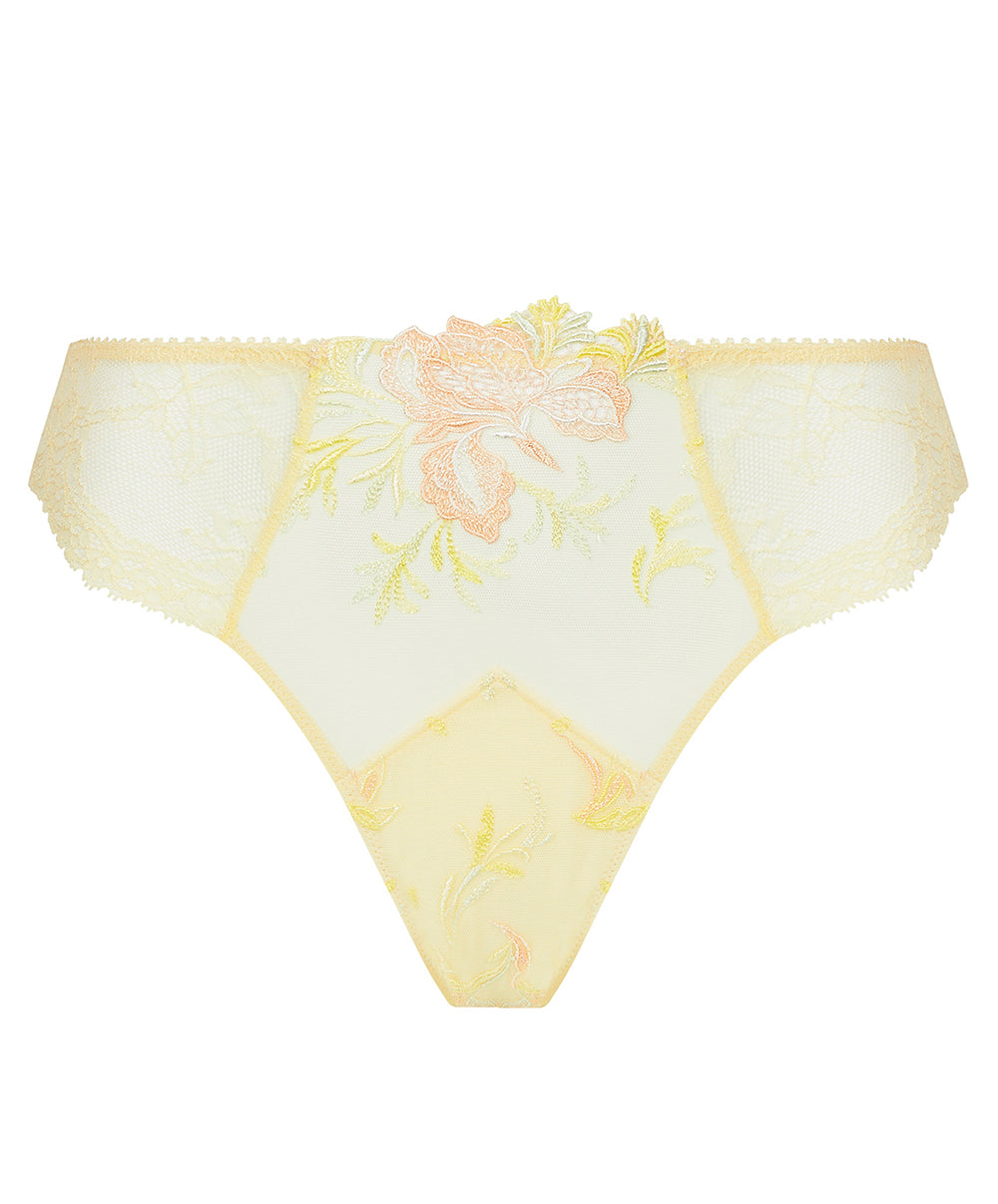 Slip italien "Séduction" Lise Charmel Frisson d'Or jaune ACH0761-OR