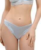 Slip italien en soie Lise Charmel Splendeur soie bleu azur ACC0780-SZ 10