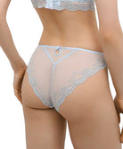 Slip italien en soie Lise Charmel Splendeur soie bleu azur ACC0780-SZ 10