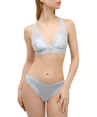 Slip italien en soie Lise Charmel Splendeur soie bleu azur ACC0780-SZ 10