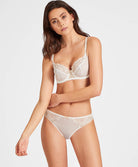 Culotte italienne en dentelle Joyaux éternel Opaline Aubade UB27-OPLI