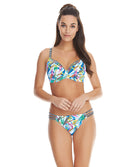 Slip de bain bresilien rio Tropicool Freya swim Multicolore