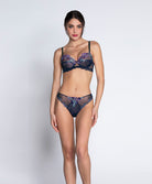 Slip "Séduction" Lise Charmel Déesse Désirs mauve ACH0777-MD
