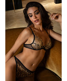 Slip "Séduction" Lise Charmel Éclats d'Or noir or ACJ0729-NO