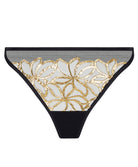 Slip "Séduction" Lise Charmel Éclats d'Or noir or ACJ0729-NO