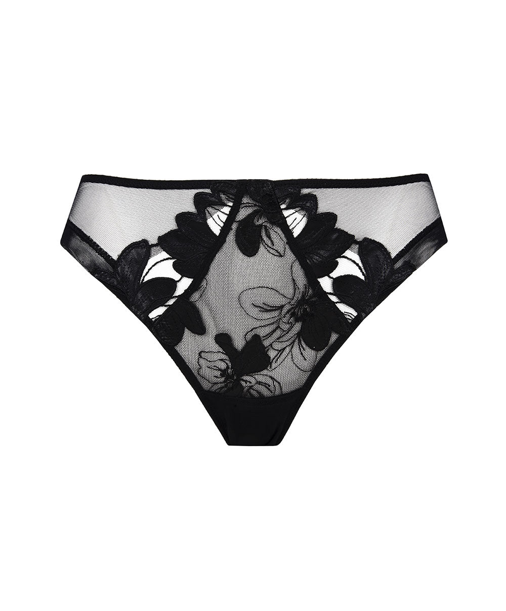 Slip italien "Séduction" Lise Charmel Glamour Couture noir ACH0707-NO 10