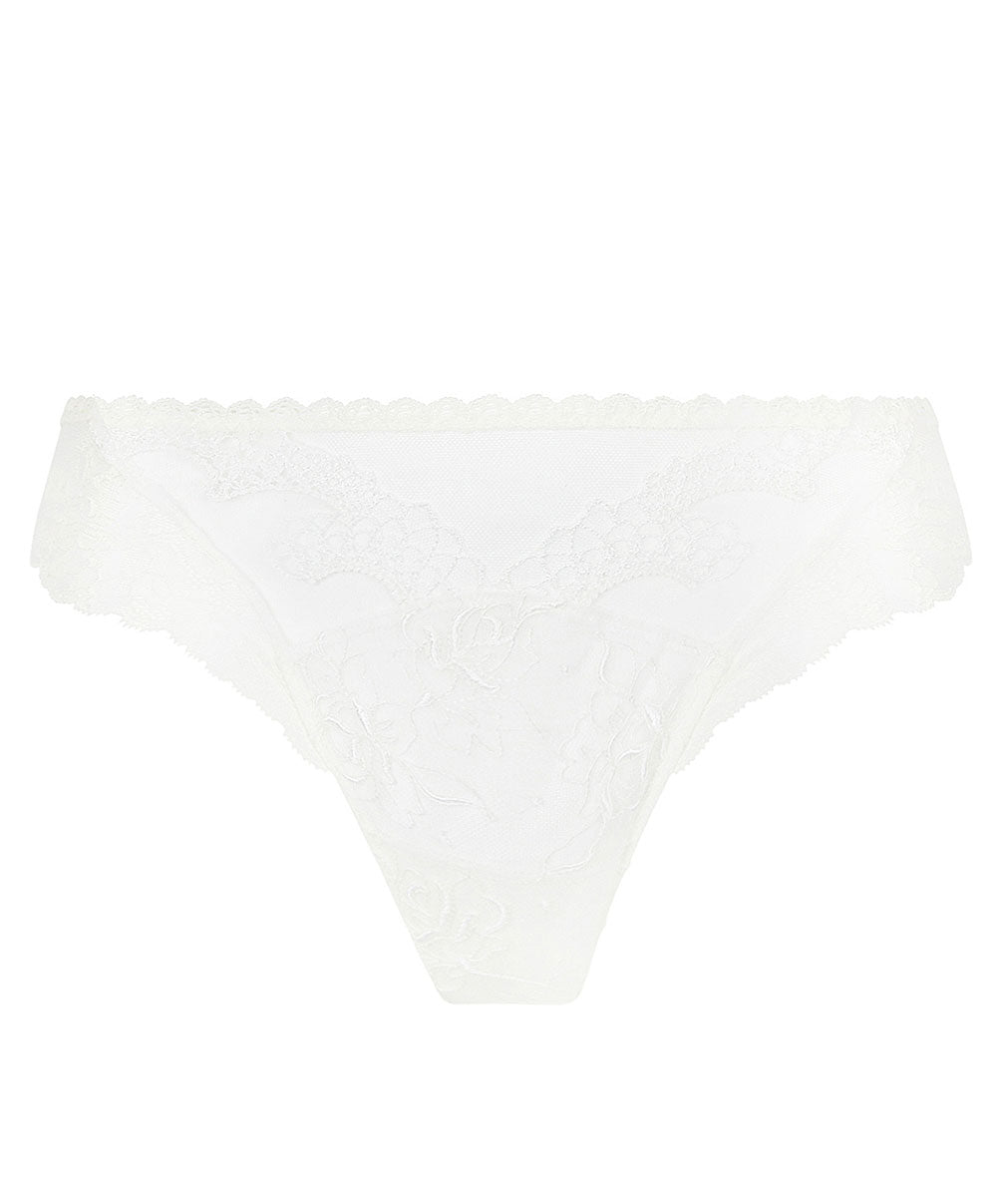 【LISE CHARMEL】新作★PRINCESSE IRIS★Slip seduction Lise Charmel Lingerie Princesse Iris Slip Séduction white