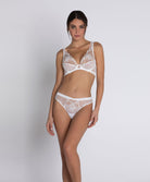 Slip séduction Lise Charmel Source Beauté ecru nacre ACH0772-EN