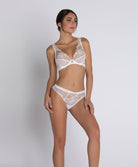 Slip séduction Lise Charmel Source Beauté ecru nacre ACH0772-EN