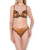 Slip séduction Lise Charmel Splendeur soie ambre