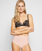 Slip invisible stretch taille haute Fantasie  Smoothease blush FL2328-BLH
