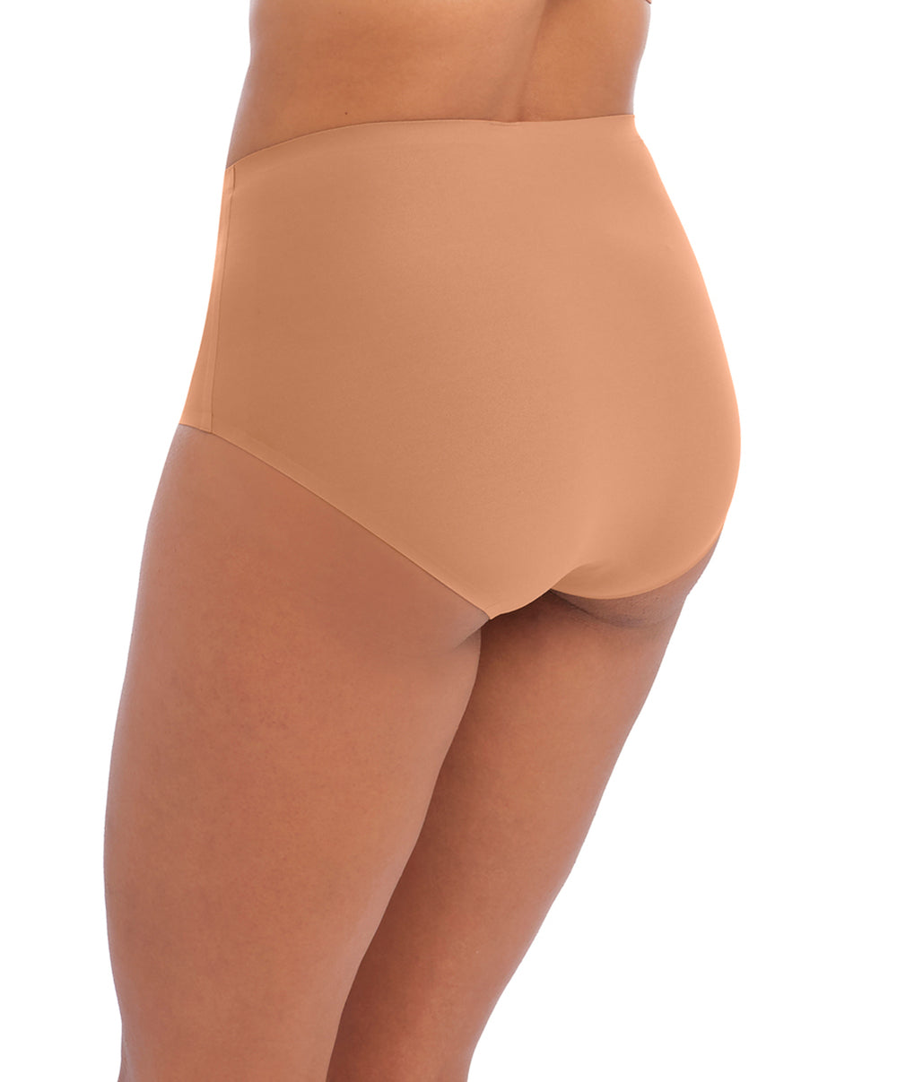 Slip invisible stretch taille haute Fantasie  Smoothease cinnamon FL2328-CIN