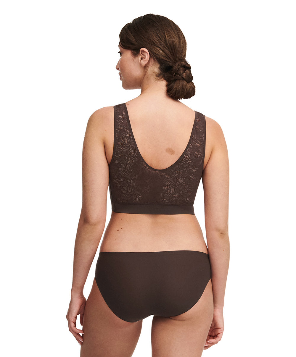 Slip taille basse Chantelle Soft Stretch brun C26430-0JL