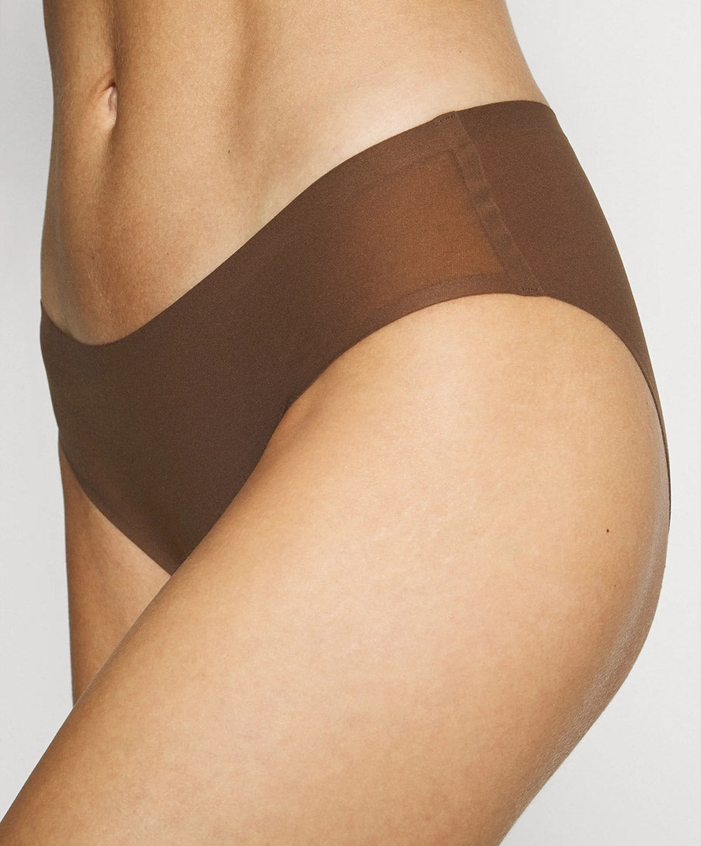Slip taille basse Chantelle Soft Stretch noyer C26430-0ST