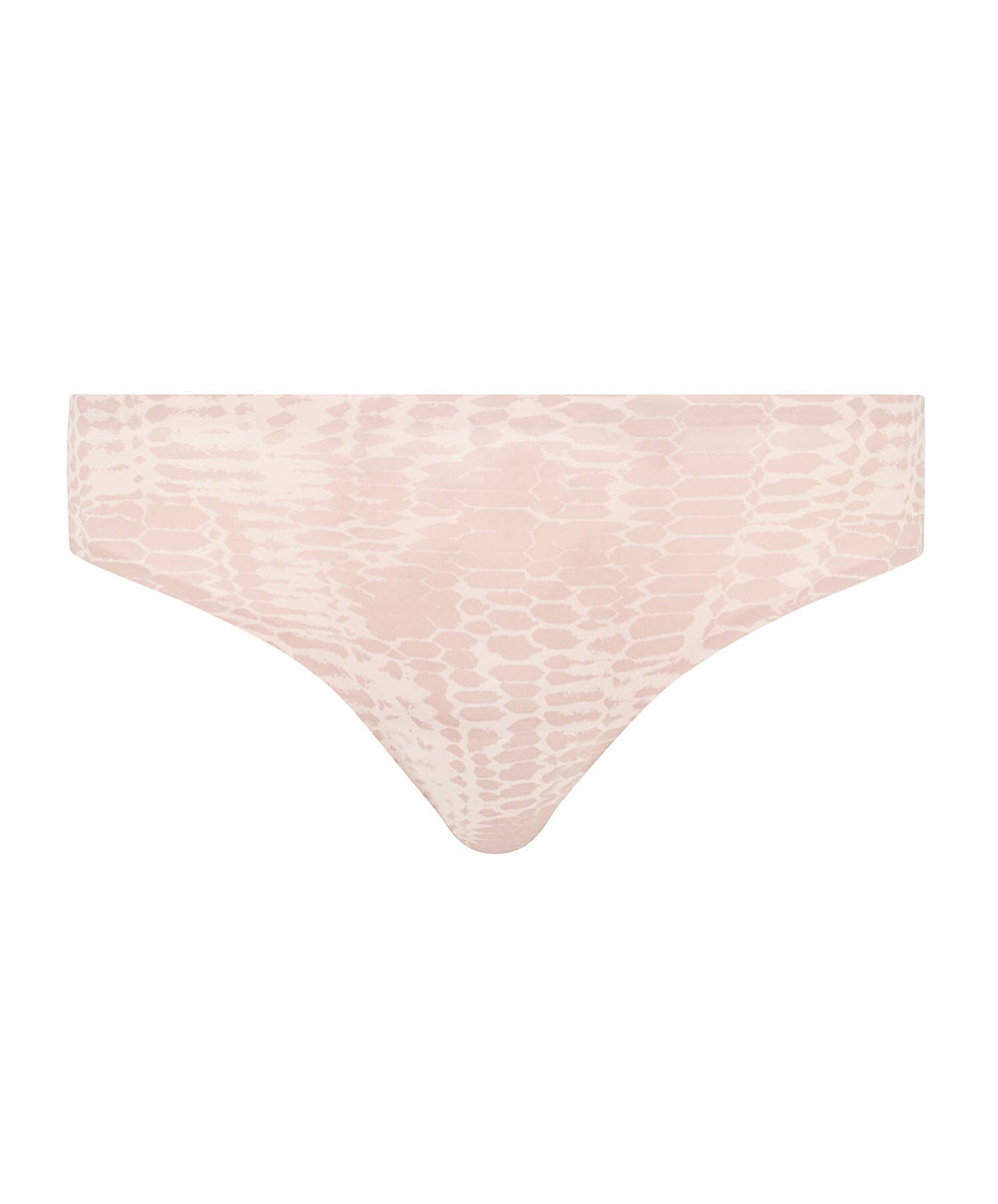Slip taille basse Chantelle Softstretch imprimé sepent clair C11D30-A20 4