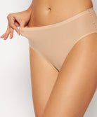  Slip taille haute "French Cut" Chantelle Softstretch nude C10670-0WU 3
