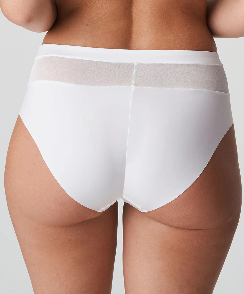 Slip taille haute femme PrimaDonna Sophora blanc 0563181-WIT