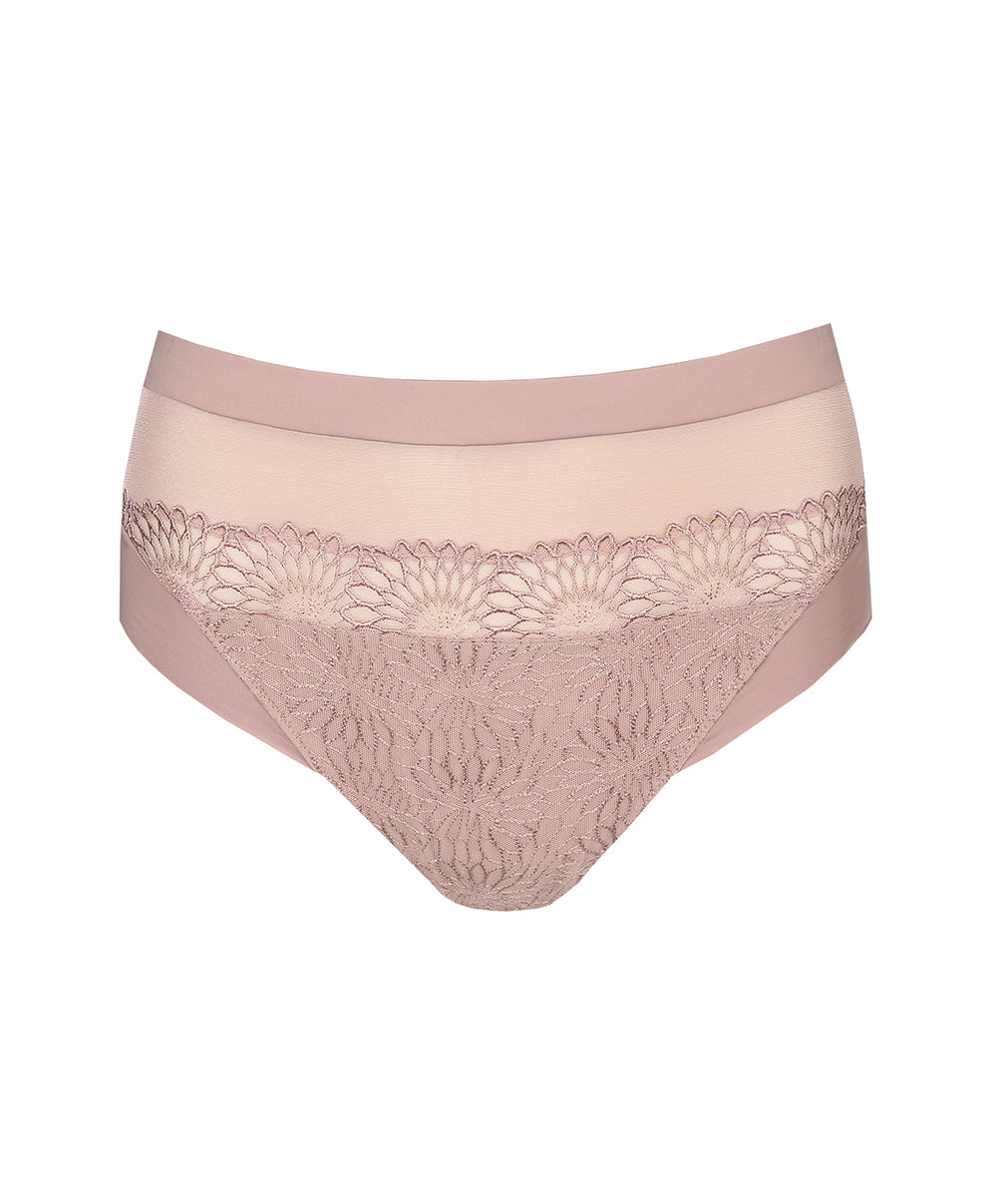 Slip taille haute femme PrimaDonna Sophora bois de rose 0563181-BDS
