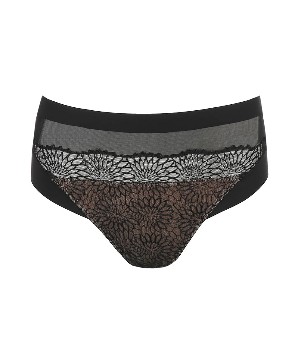 Slip taille haute femme PrimaDonna Sophora noir 0563181-ZWA