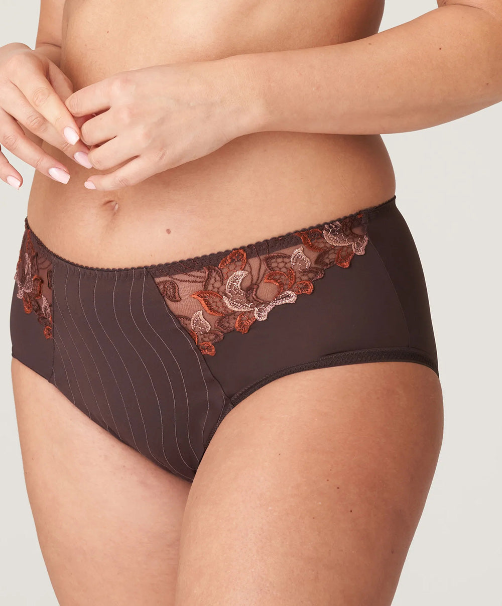 Slip taille haute PrimaDonna Deauville ristretto 0561816-RIS