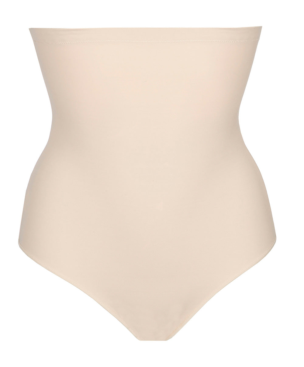 Slip ventre plat gainant taille très haute PrimaDonna Perle café au lait 0562344-CAL
