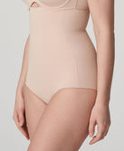 Slip ventre plat gainant taille très haute PrimaDonna Perle café au lait 0562344-CAL