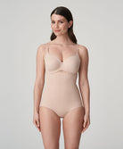 Slip ventre plat gainant taille très haute PrimaDonna Perle café au lait 0562344-CAL