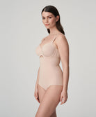 Slip ventre plat gainant taille très haute PrimaDonna Perle café au lait 0562344-CAL