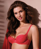 Soutien-gorge Armature Tulipe Tendre capture Rouge Antinéa de Lise Charmel CCG6223-rouge