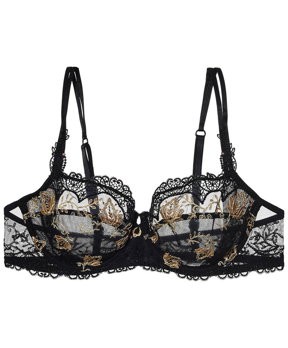 Soutien-gorge-Corbeille-Noir-Indie-Noir-et-Jaune-Exotic-Indie-Lise-Charmel-Face-ACC3011