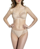 Soutien-gorge sans armatures triangle Simone Pérèle Caresse peau rosée 12A210-739