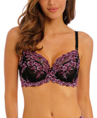 Soutien-gorge à armatures "classique" Wacoal Embrace Lace blackberry multi WA065191-992