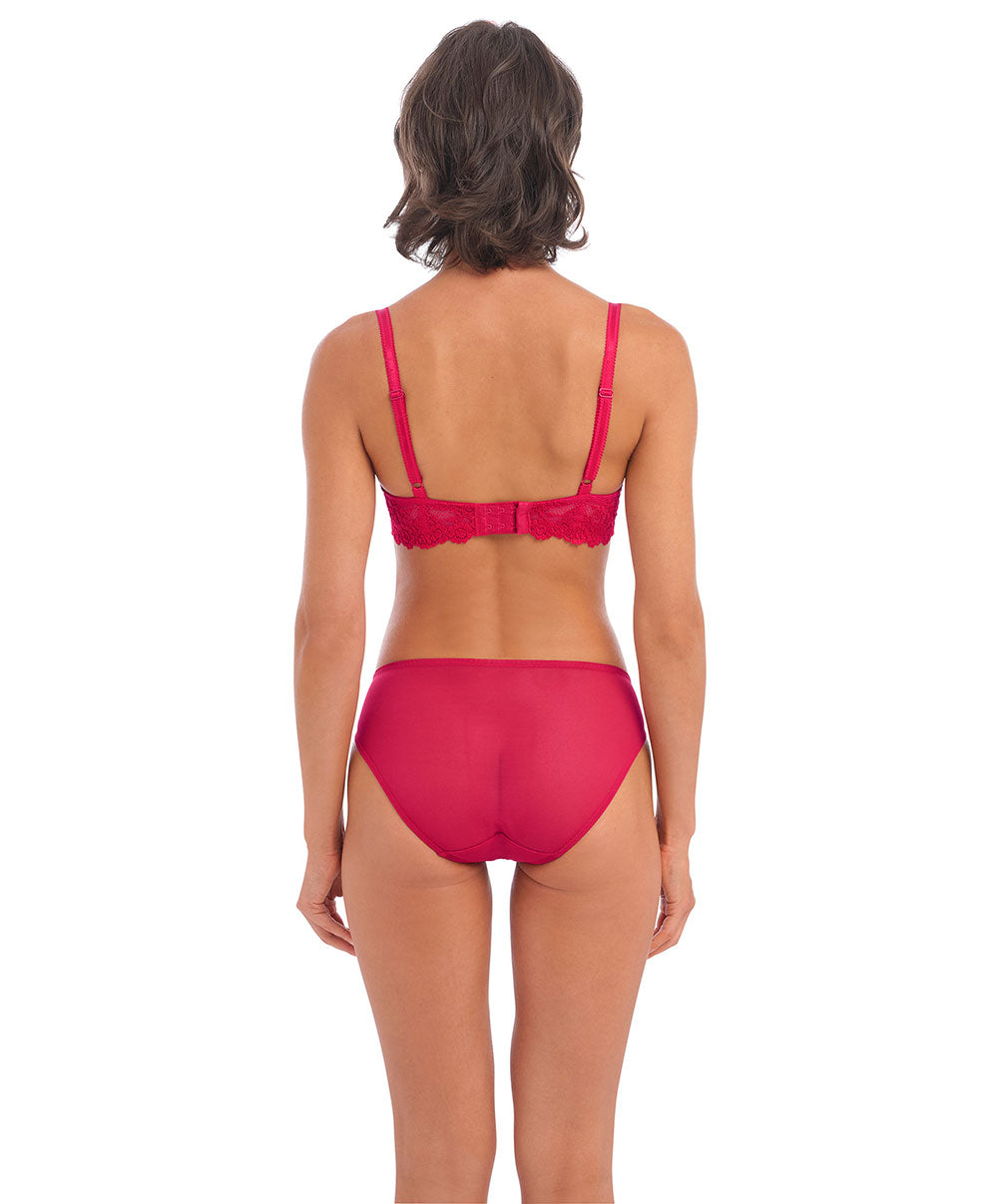 Soutien-gorge à armatures "classique" Wacoal Embrace Lace rouge persan WA065191-615