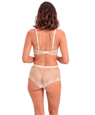 Soutien-gorge à armatures plongeant Wacoal Sensu Lace champagne WE601202-CHN