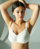 Soutien-gorge d'allaitement armatures amovibles grande taille Simone Pérèle Eden naturel 12E399-030