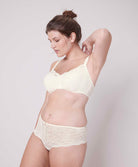 Soutien-gorge d'allaitement armatures amovibles grande taille Simone Pérèle Eden naturel 12E399-030