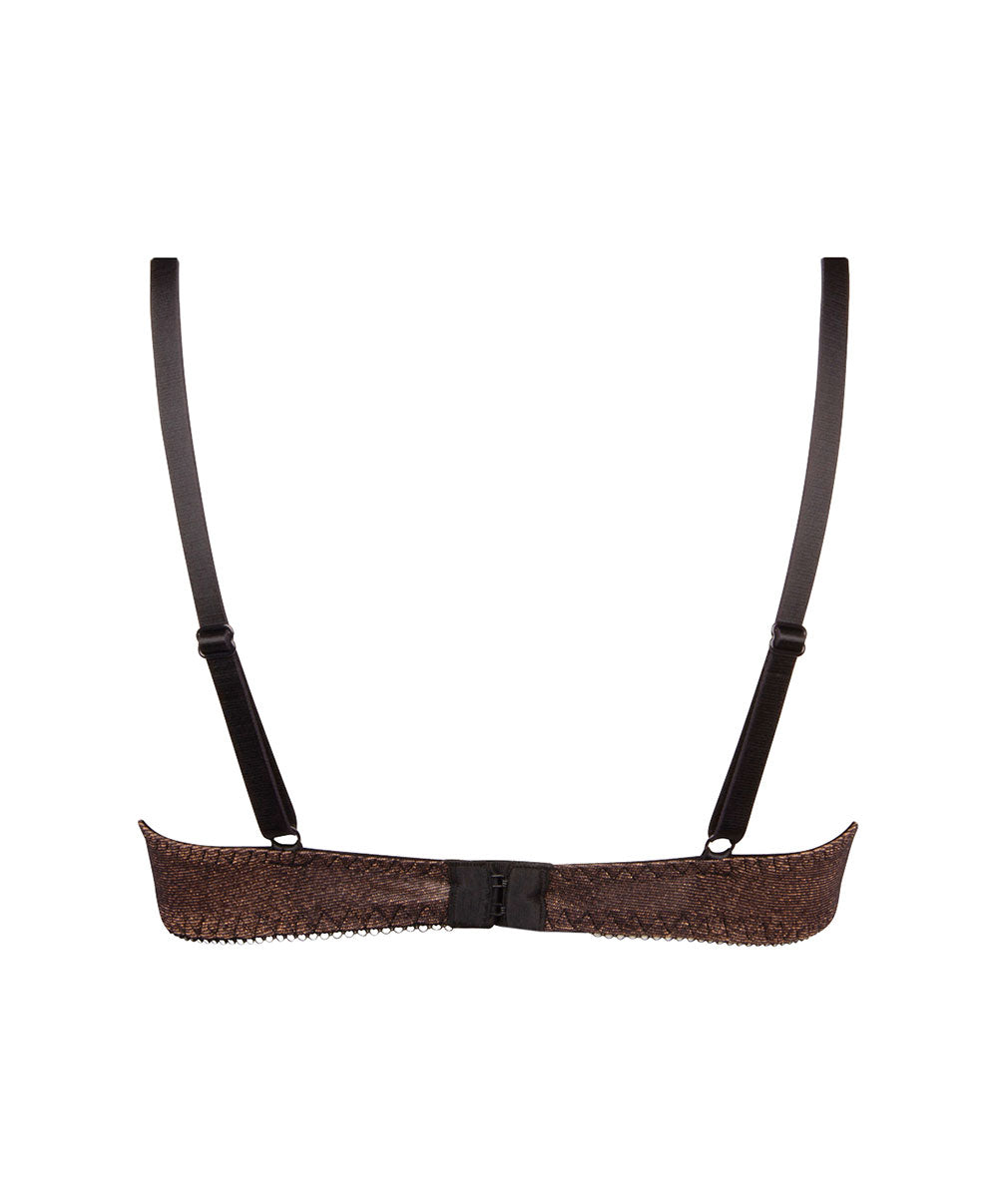 Soutien-gorge armature Antigel de Lise Charmel Disco Dentelle cuivre ECH6046-CD