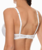 Soutien-gorge armature Antigel de Lise Charmel Tressage Graphic blanc ECC6037-TB
