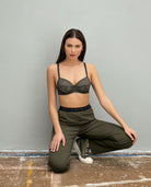 Soutien-gorge armature Antigel de Lise Charmel Tressage Graphic éclat aventure kaki ECC6037-EA