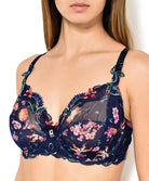 Soutien-gorge armatures Lise Charmel Fête de Venise Bleu Pérou