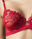 Soutien-gorge armature Lise Charmel Glamour Couture rouge ACH6007-GD