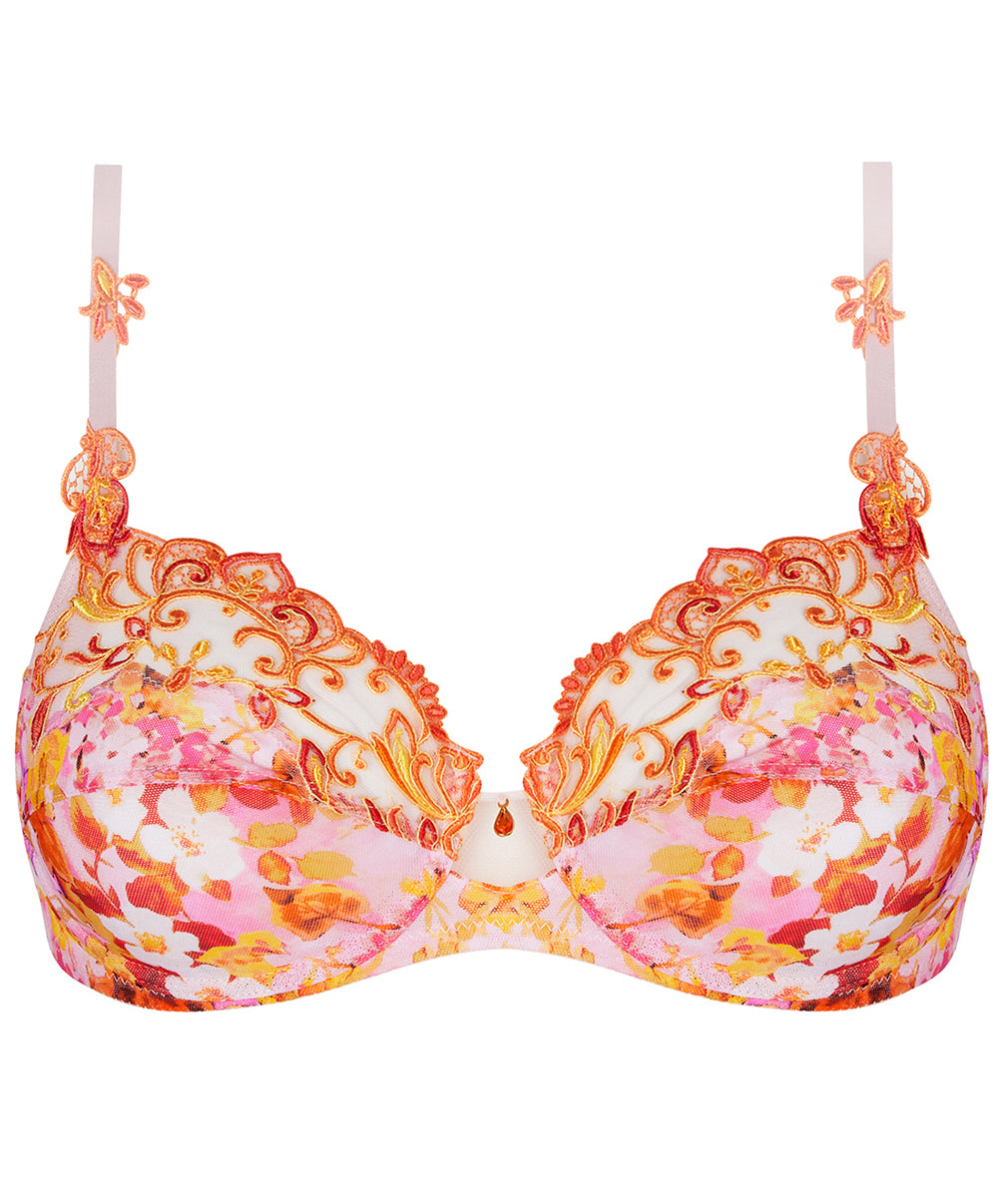Soutien-gorge armatures Lise Charmel Jardins de Lumière bouquet multicolore ACH6049-BL