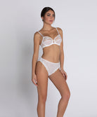Soutien-gorge armature Lise Charmel Source Beauté ecru nacre ACH6072-EN