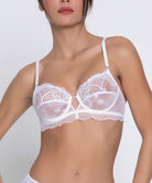 Soutien-gorge armature Lise Charmel Sublime en Dentelle blanc ACH6013-BL