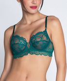 Soutien-gorge armature Lise Charmel Sublime en Dentelle vert princesse ACH6013-VP