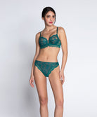 Soutien-gorge armature Lise Charmel Sublime en Dentelle vert princesse ACH6013-VP