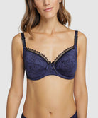 Soutien-gorge armature bien être Antinéa de Lise Charmel Nature Urbaine bleu orion DCG6196-BO