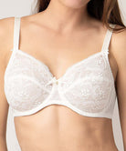 Soutien-gorge couvrant grande taille à armatures "Bien-être" Antinéa de Lise Charmel Pergola Dentelle écru nacre DCG6127-EN