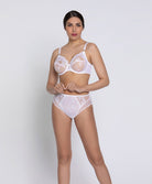 Soutien-gorge armatures grande taille "Bien-être" Lise Charmel Sublime en Dentelle blanc ACH6113-BL