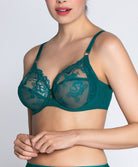 Soutien-gorge armatures grande taille "Bien-être" Lise Charmel Sublime en Dentelle vert princesse ACH6113-VP